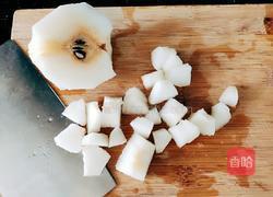 蜂蜜雪梨玫瑰花茶的做法图解3