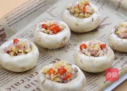 减肥餐~蒜蓉烤白菇的做法图解7