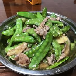 荷兰豆炒牛肉的做法[图]
