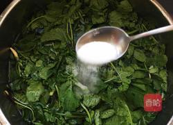 秋季养生小菜萝卜苗小豆腐的做法图解2
