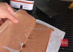 可可果酱蛋糕卷的做法图解15