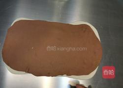 可可螺纹豆沙包的做法图解6