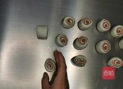 可可螺纹豆沙包的做法图解11