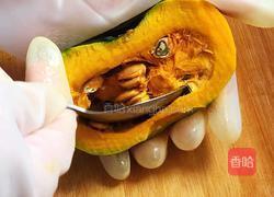 秋季养生小米南瓜粥的做法图解5