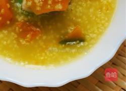 秋季养生小米南瓜粥的做法图解10