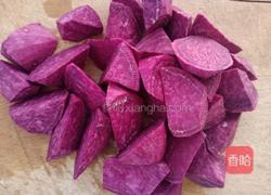 芝士焗紫薯的做法图解1