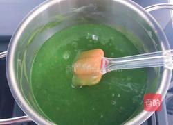 抹茶生巧克力的做法图解3