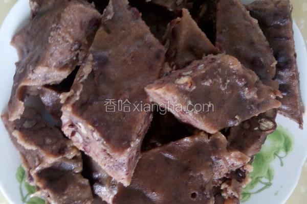 红豆米粉糕