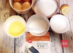 芝麻蛋糕的做法图解1