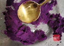 紫薯白芸豆馅饼的做法图解2