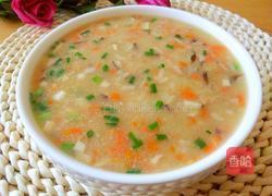 香菇胡萝卜鸡肉粥的做法图解19