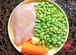 毛豆米炒鸡丁的做法图解3