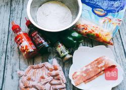 培根香肠披萨的做法图解1