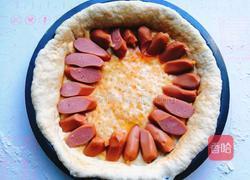 培根香肠披萨的做法图解11