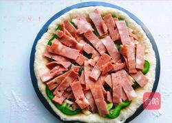 培根香肠披萨的做法图解14