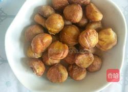 燕麦酸奶浇板栗的做法图解2