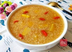 板栗小米粥的做法图解1