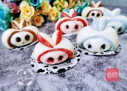 萌兔小馒头的做法图解9