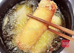 爆浆芝士南瓜土司卷的做法图解14