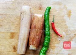 炒藕片的做法图解1
