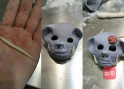 大象豆沙包的做法图解7