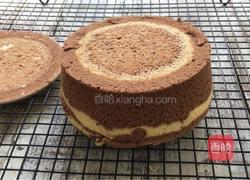 斑马纹戚风蛋糕的做法图解21
