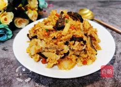 腊肠香菇土豆焖饭的做法图解10