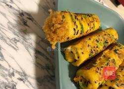会拉丝的肉丝芝士吐司卷的做法图解7