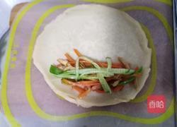 蔬菜卷饼的做法图解7