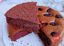 黑米烫面蛋糕的做法图解11