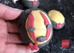 脸谱馒头的做法图解12