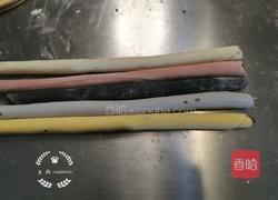 彩虹豆沙卷的做法图解11