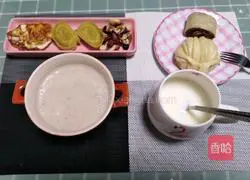 Recipe for making lily and barley rice paste 5