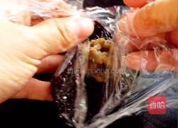 紫米绿豆芝麻球的做法图解8