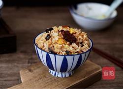 板栗香菇腊肠焖饭的做法图解11