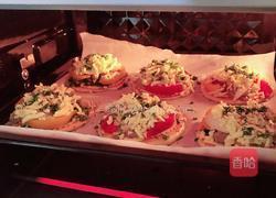 虾仁干酪迷你披萨(10厘米)的做法图解16