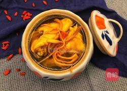 虫草花参须鸡汤的做法图解12