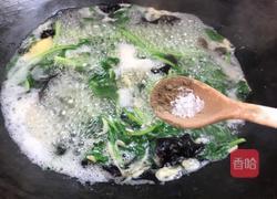 木耳虾皮汤的做法图解10