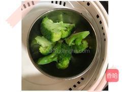 婴儿辅食：西兰花泥的做法图解3