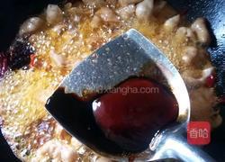 白萝卜炖肥肠的做法图解6