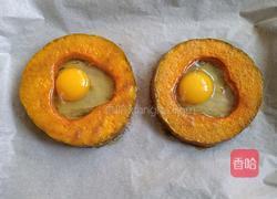 太阳蛋烤南瓜圈的做法图解9