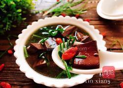 韭菜猪血汤的做法图解10