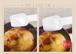 番茄金针菇豆腐汤的做法图解5