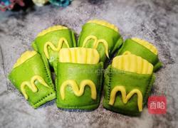 菠菜南瓜薯条馒头的做法图解11