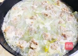 冬瓜肉丸汤的做法图解7