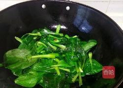 青菜炒平菇的做法图解6