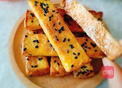 黑芝麻土司条的做法图解10