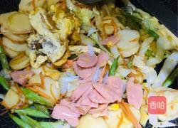 杂蔬炒年糕的做法图解8