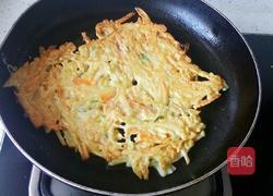土豆丝煎饼的做法图解5