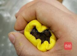 南瓜小熊豆沙包的做法图解6